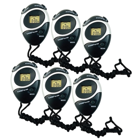 Supertek Digital Stopwatch, 6PK CH12972